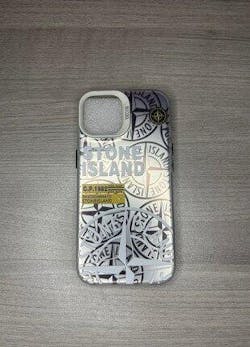 Coque Stone Island - Blanc