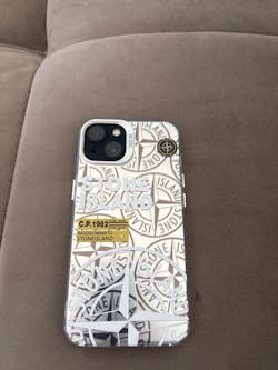 Coque Stone Island - Blanc