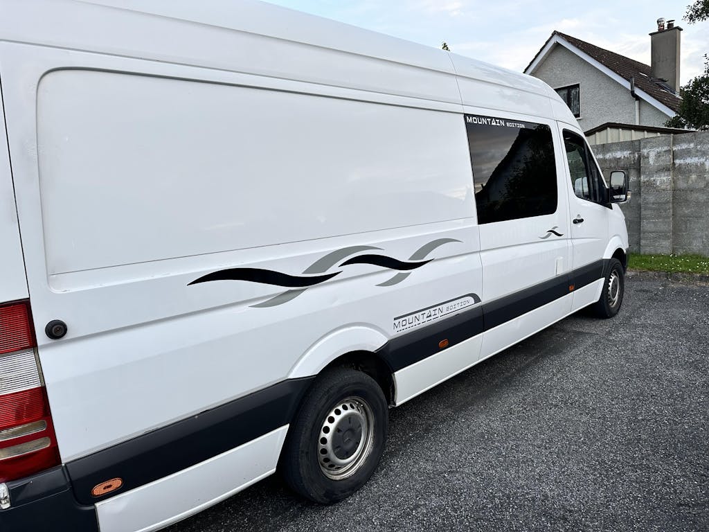 Mountain Edition Camper Van Window Stickers - Pack of 2