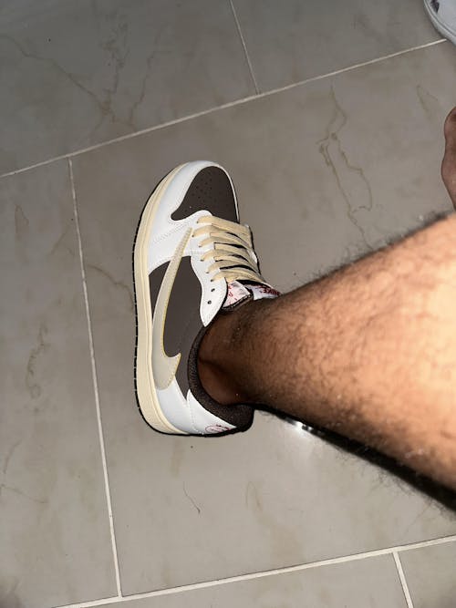 Travis Scott x AJ 1 Low OG Reverse Mocha Shoes Sneakers - nk0001819