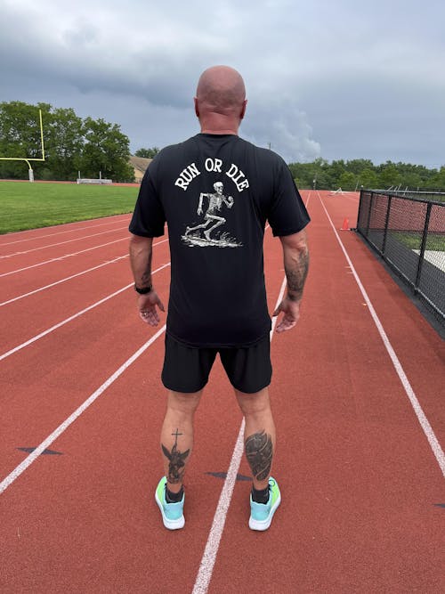 Run or Die Performance Tech Tee