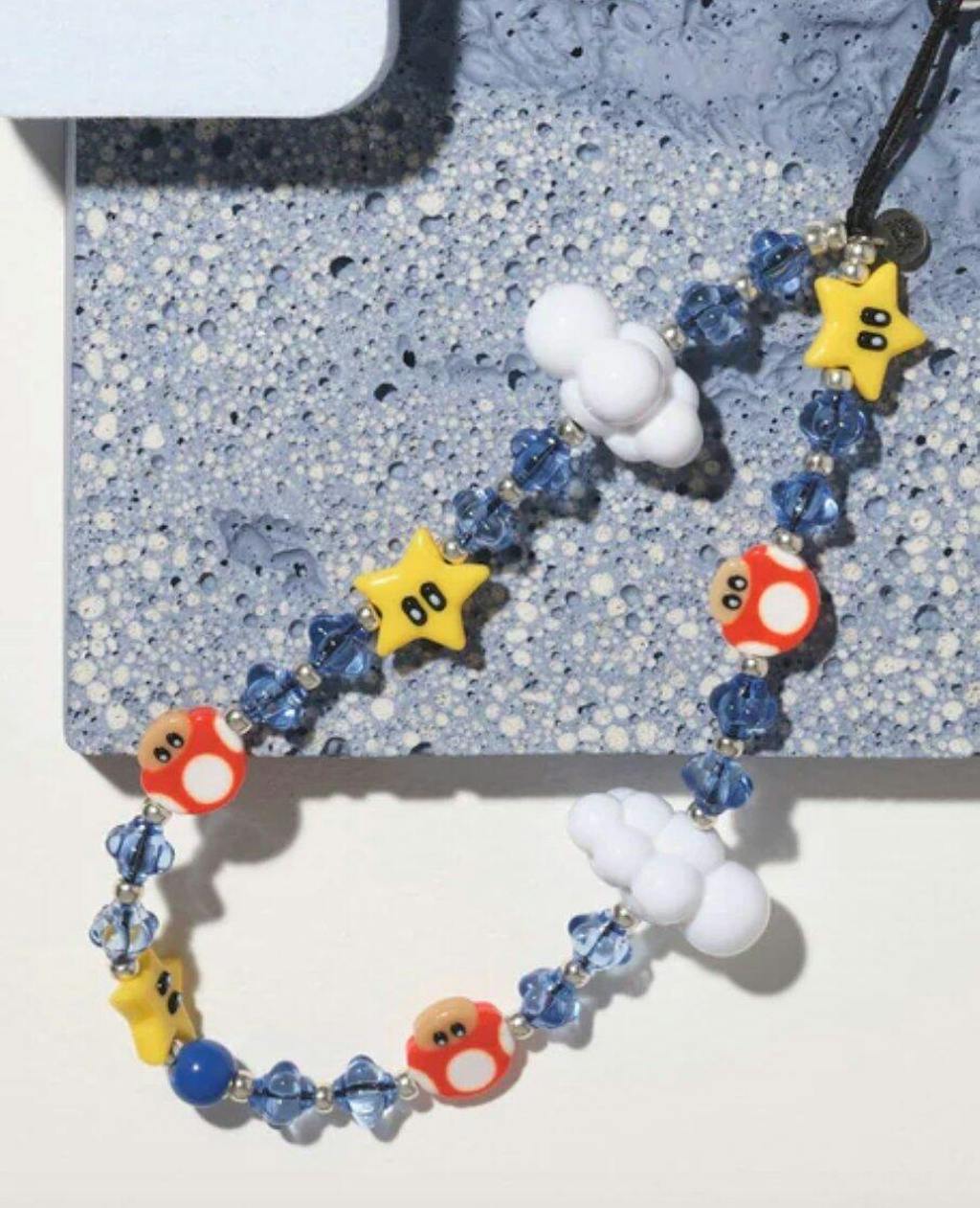 Kawaii in the Sky Wristlet Phone Strap | String Ting® Official