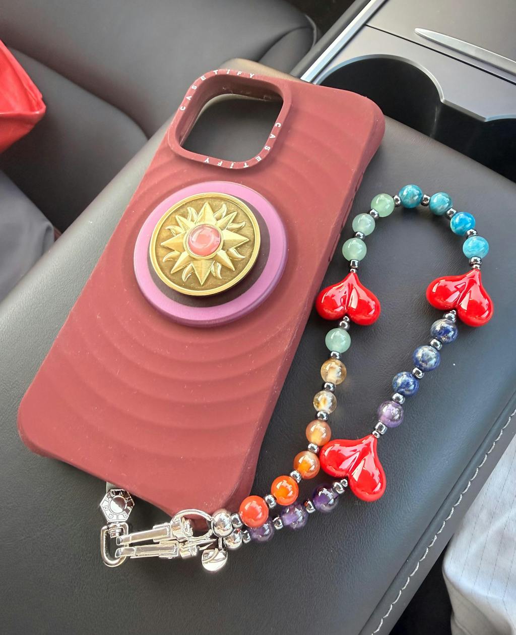 Osaka Kawaii in the Sky Wristlet Phone Strap | String Ting