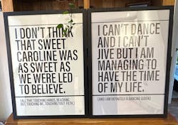 Sweet Caroline print