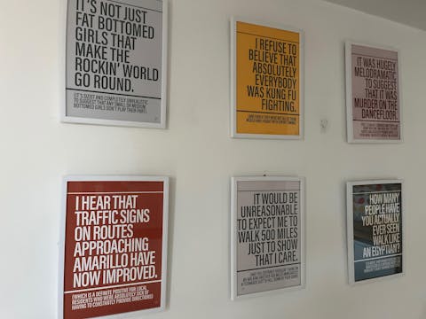 Is this the way to Amarillo print