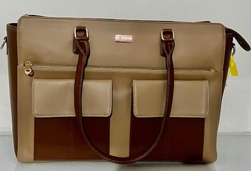 Cinnamon Cocoa Oversized Tote bag for 17" laptop