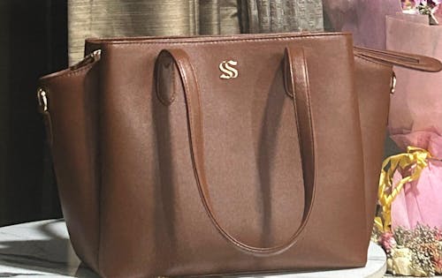 Mocha Elegance Cresta Tote bag for 16" laptop