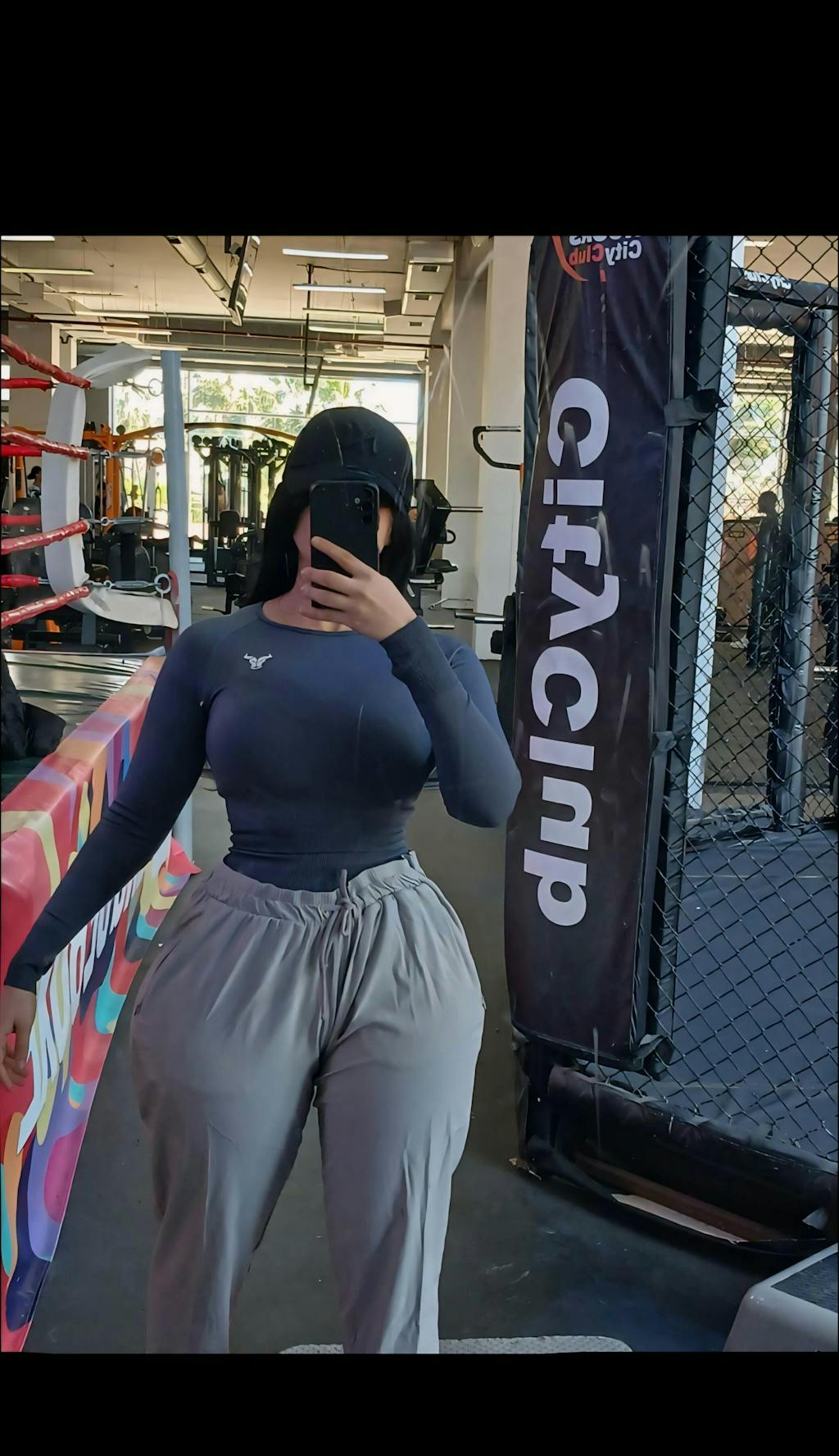 Essential Seamless Crop Top - Smokey Grey