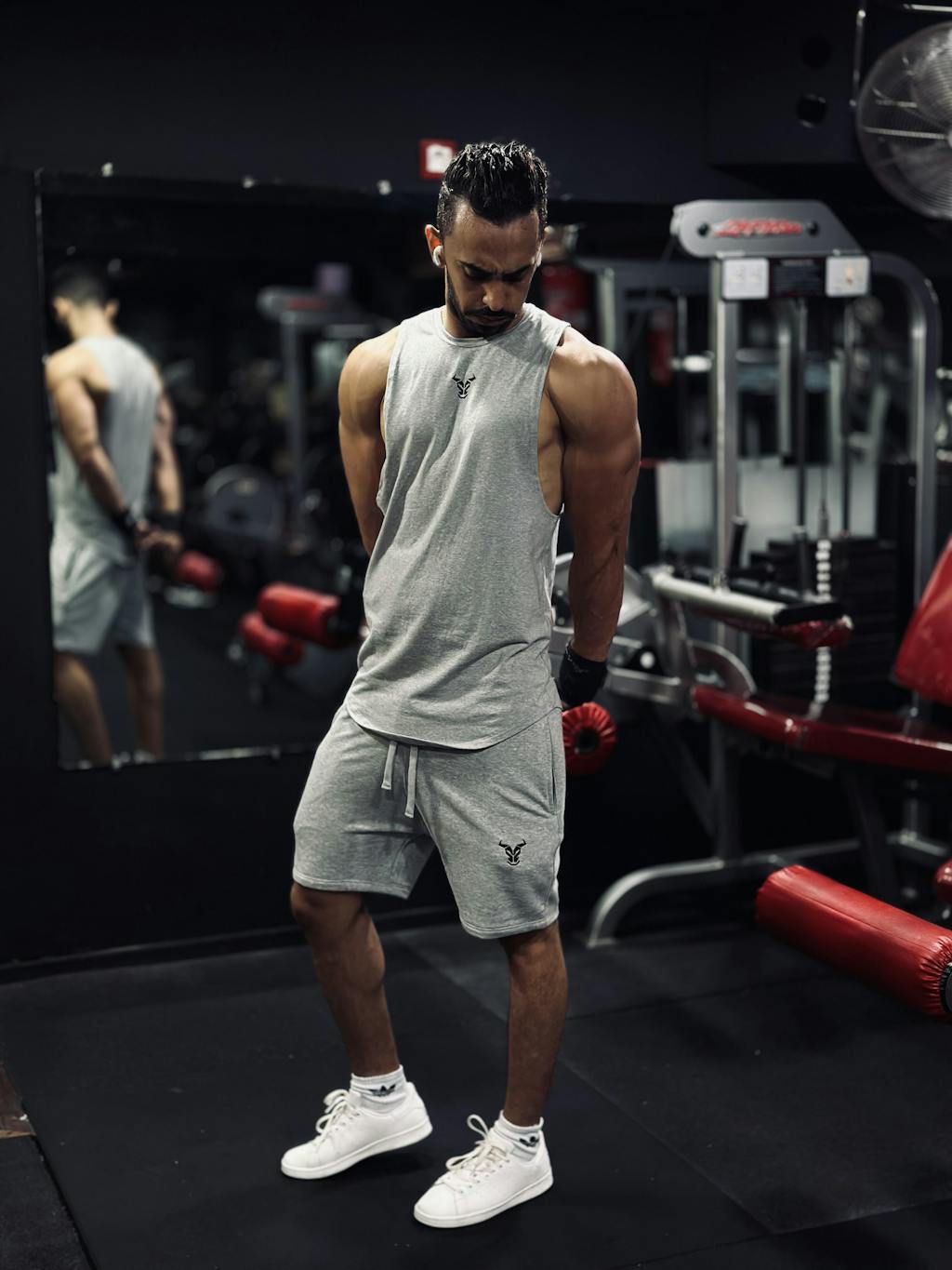 Essential Tank - Grey Marl