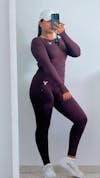 Essential Seamless Leggings - Purple