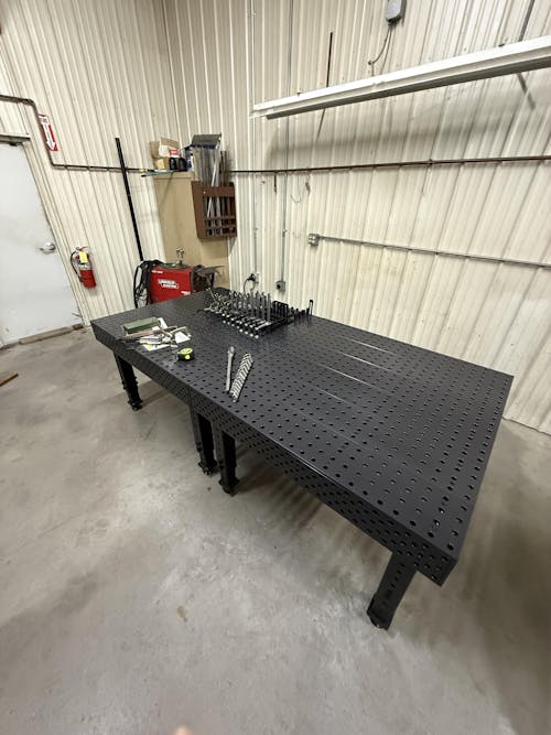 Alpha, 5-Sided, 4' x 4' (48" x 48") Table, 5/8" System
