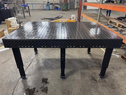 Alpha, 5-Sided, 6' x 4' (72" x 48") Table, 5/8" System