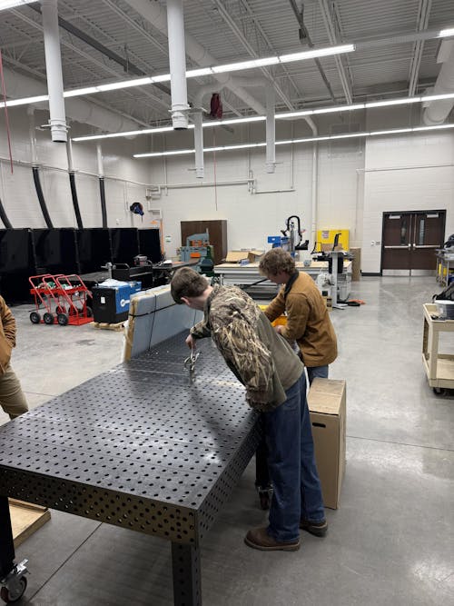 Alpha, 5-Sided, 8' x 4' (96" x 48") Table, 5/8" System