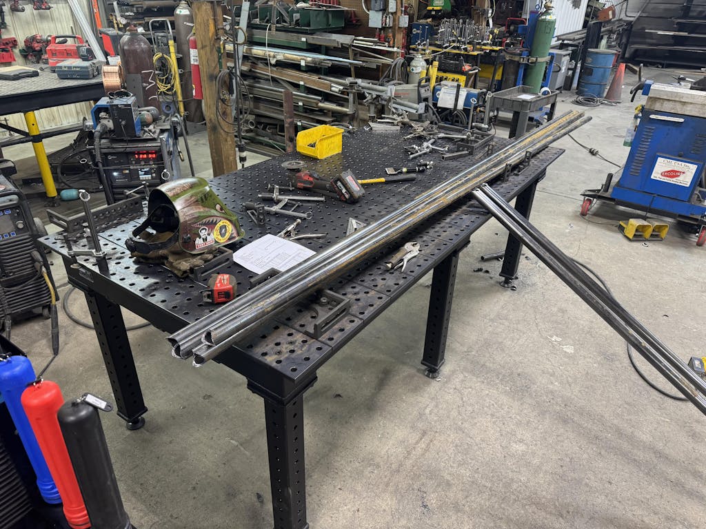 MAX 8' x 4' (96" x 48") Table, 5/8" System