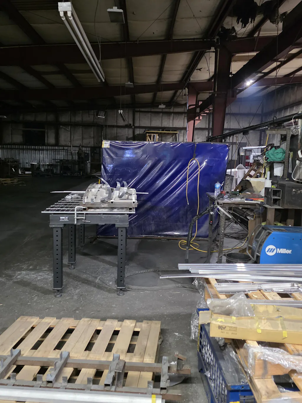 MAX Slotted 6-1/2' × 3' (78" x 38") Table, 5/8" System