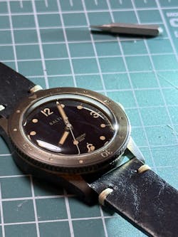 Watch Strap Vintage Leather by STRPS® - Tobacco & Dark Brown & Black