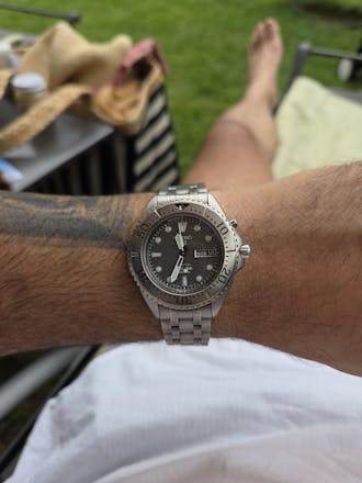 Seiko AGS 'Grey Ghost' 5M43-0B70