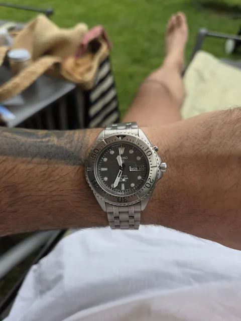 Seiko AGS 'Grey Ghost' 5M43-0B70