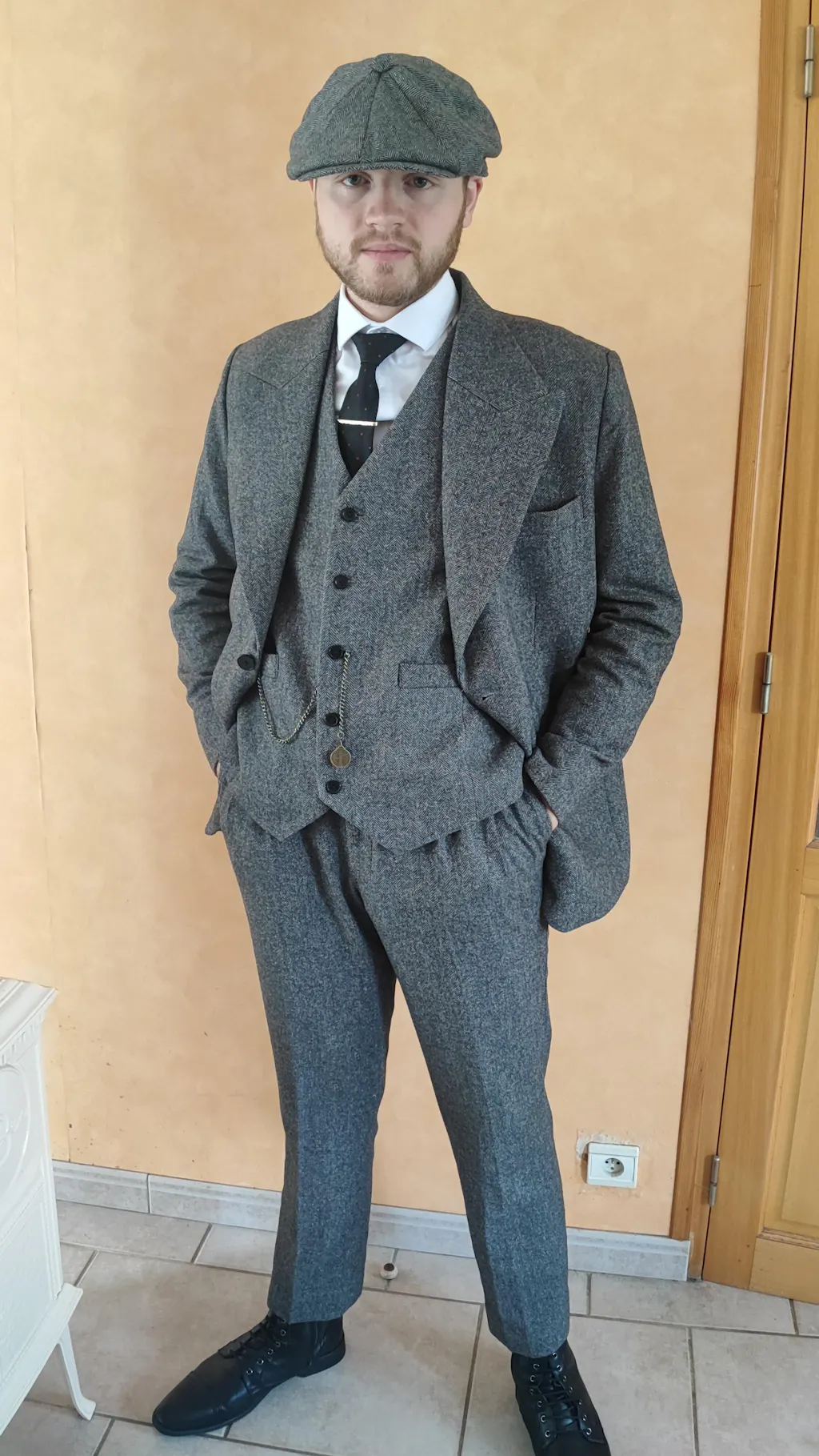 Thomas Shelby Suit - Peaky Blinders Olive Green Wedding Suit