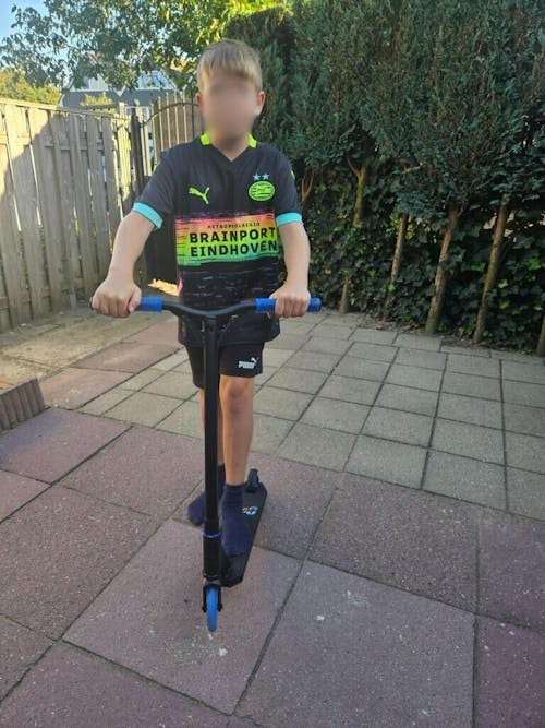 NKD Goat Stuntstep 83cm / 85cm Zwart Blauw