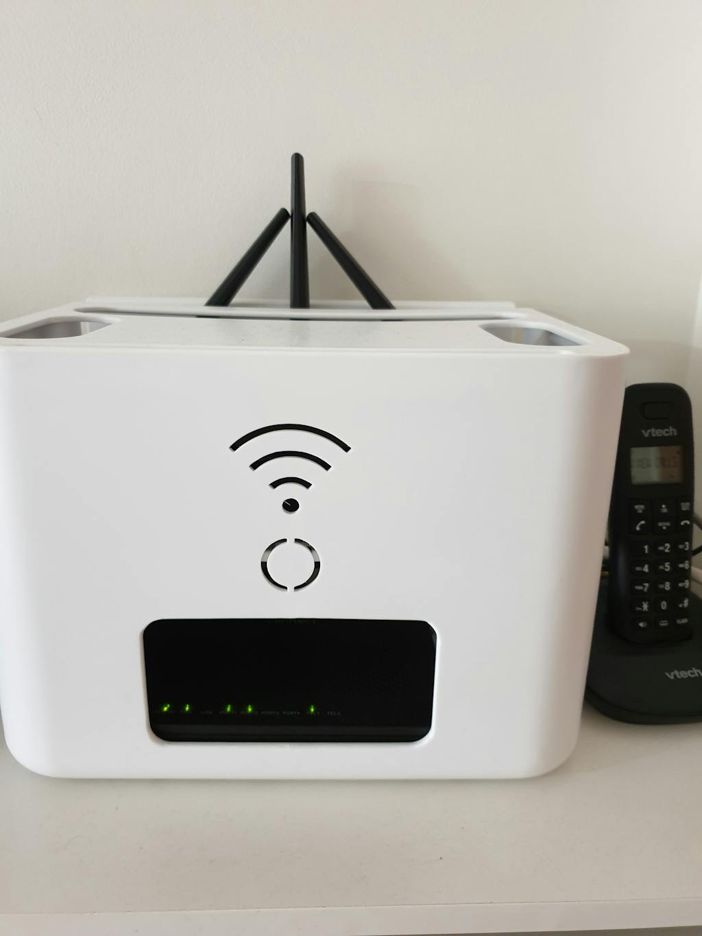 Capsule Wifi Router Storage Organizer | No More Cable Mess