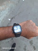 WW0395 Casio Youth World Time Digital Resin Belt Watch AE-1200WH-1BVDF