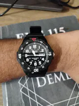 WW1246 Casio Youth Day Date Resin Belt Watch MRW-200H-1BVDF