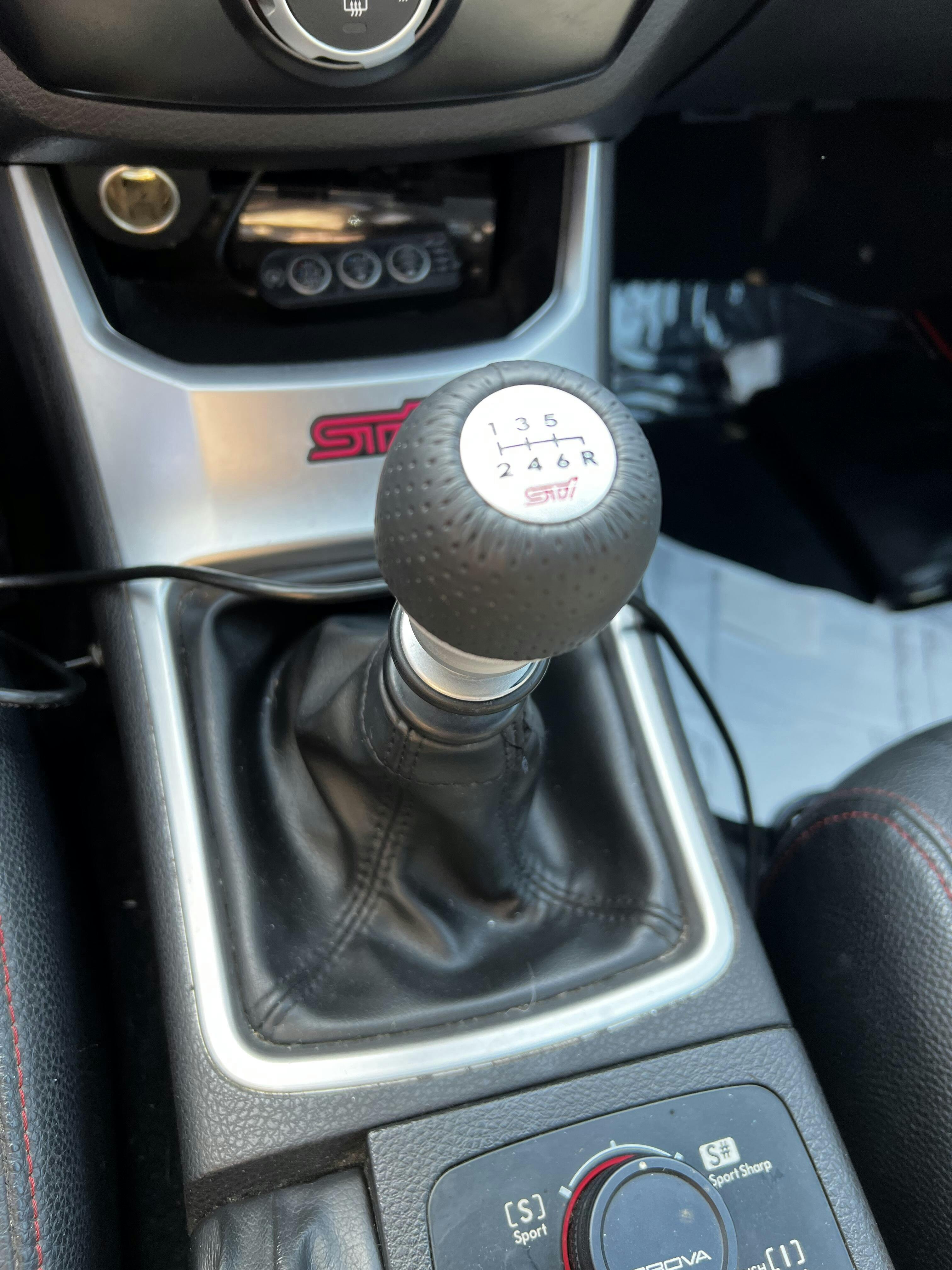 Subaru STI Aluminum Shift Knob 6 Speed Subaru Models - Subimods.com