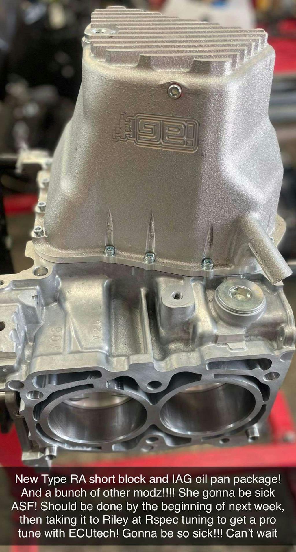 IAG Performance Street Series Oil Pan Package Silver 20022014 WRX