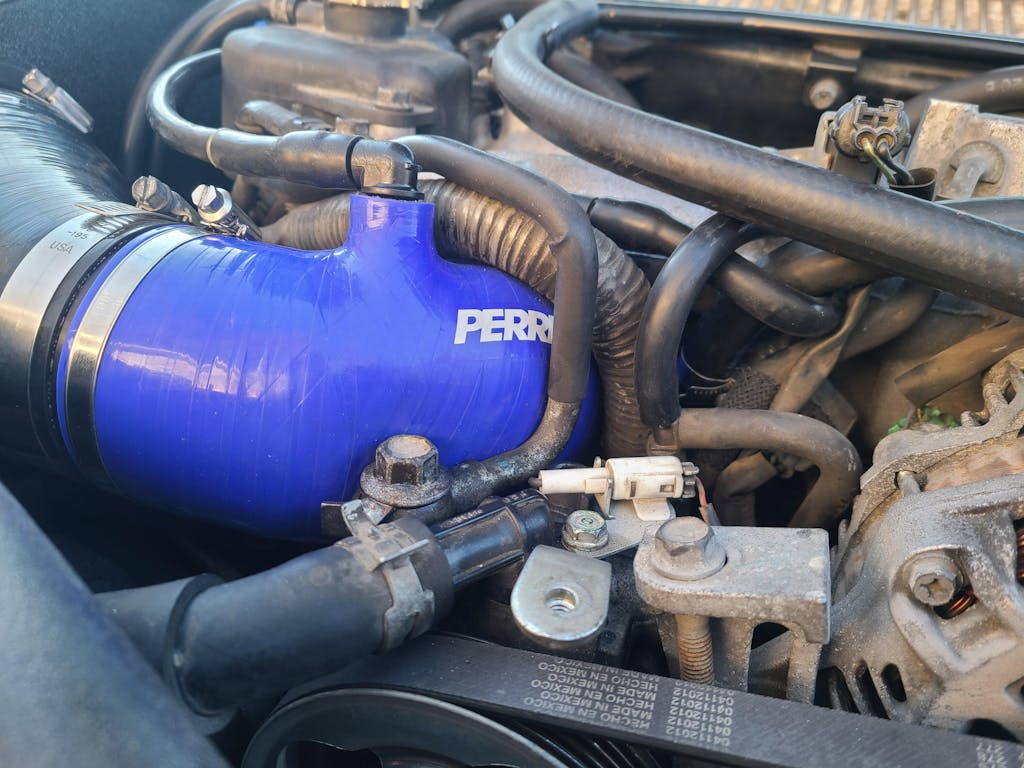 Perrin Turbo Inlet Hose Blue 20022007 WRX / 20042021 STI / 20042008