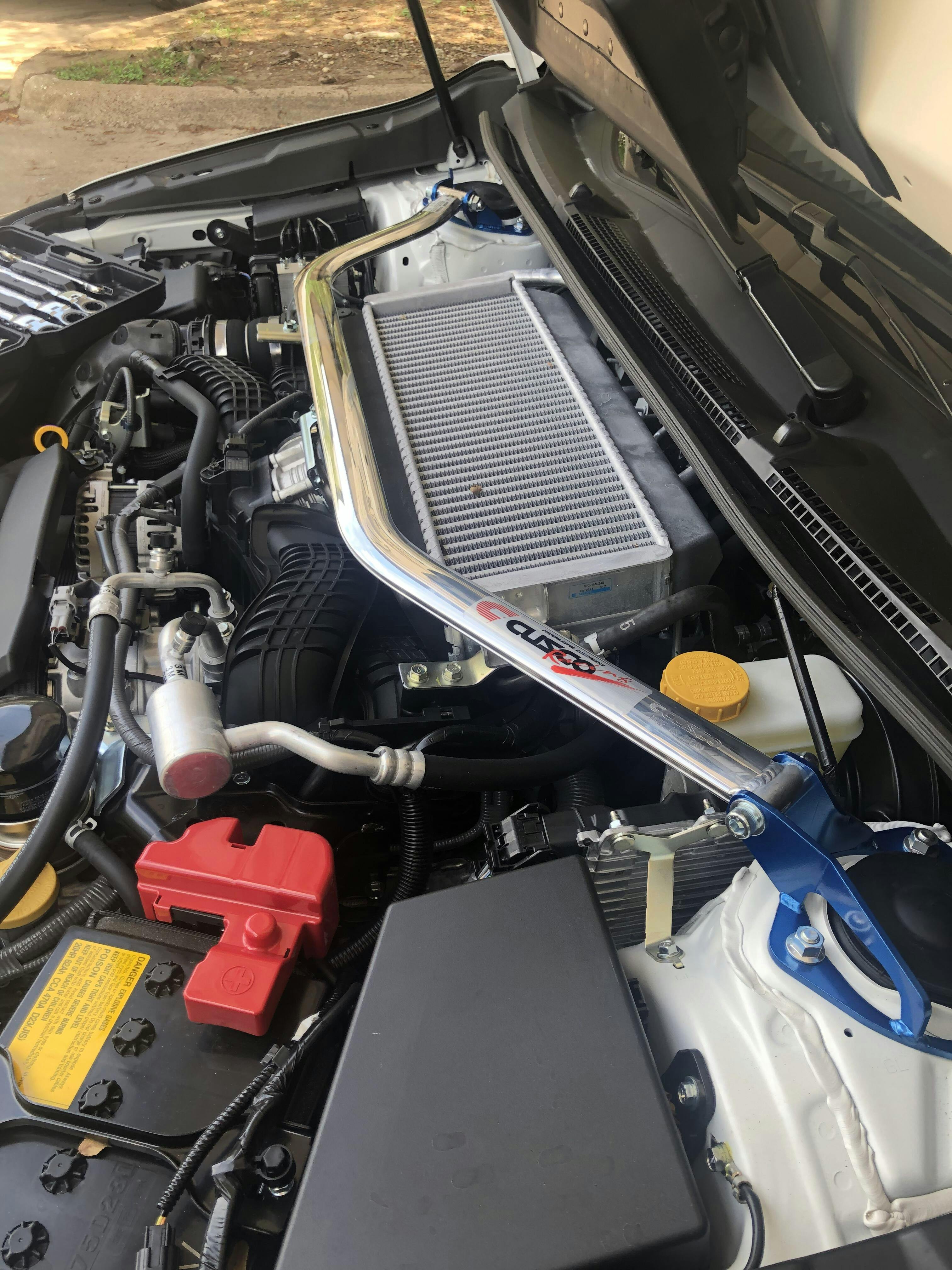 Cusco Type OS Front Strut Tower Bar 20132022 BRZ / 20132016 FRS/ 2017