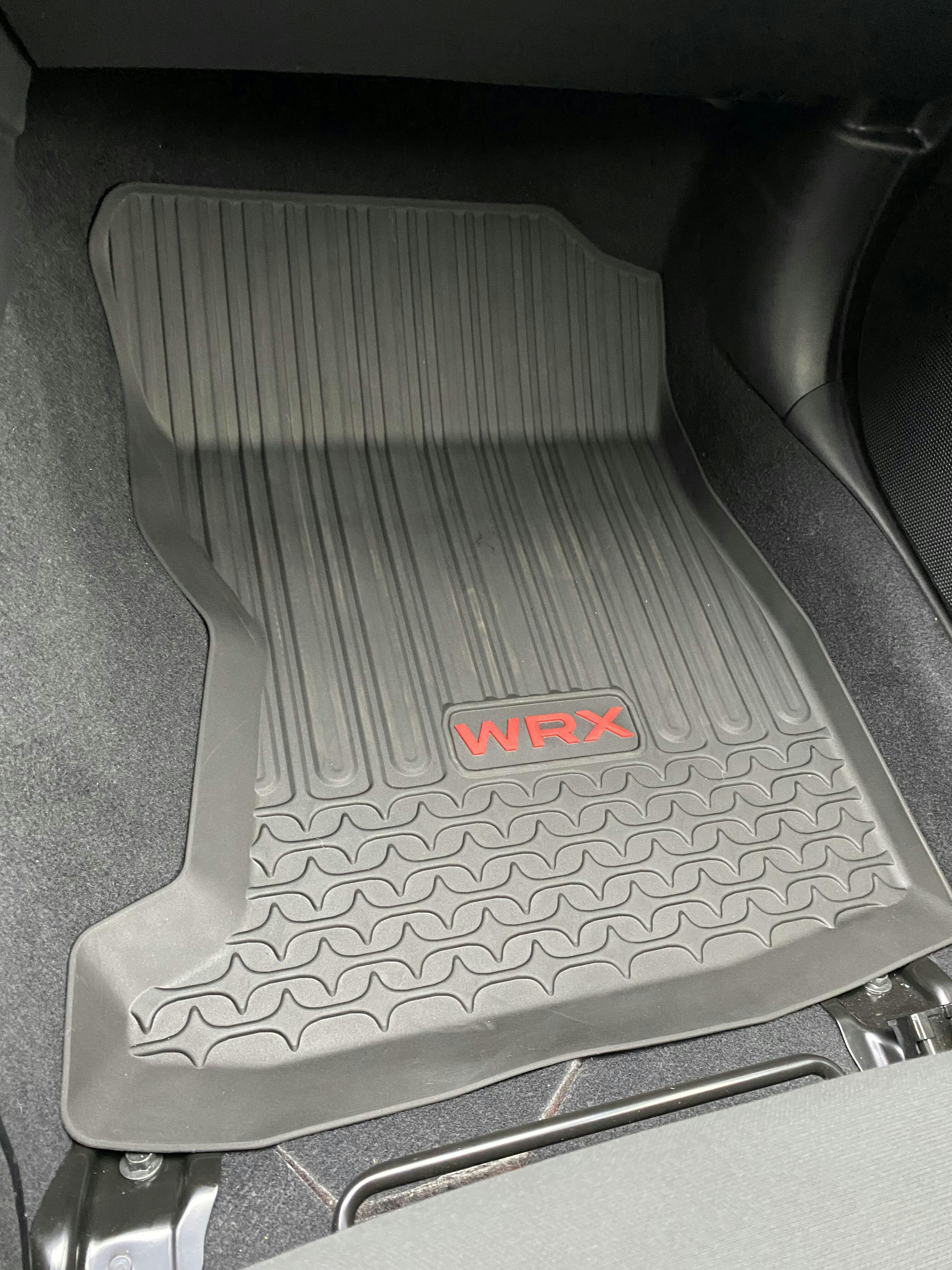 Subaru OEM All Weather Floor Liner Set 2022 WRX