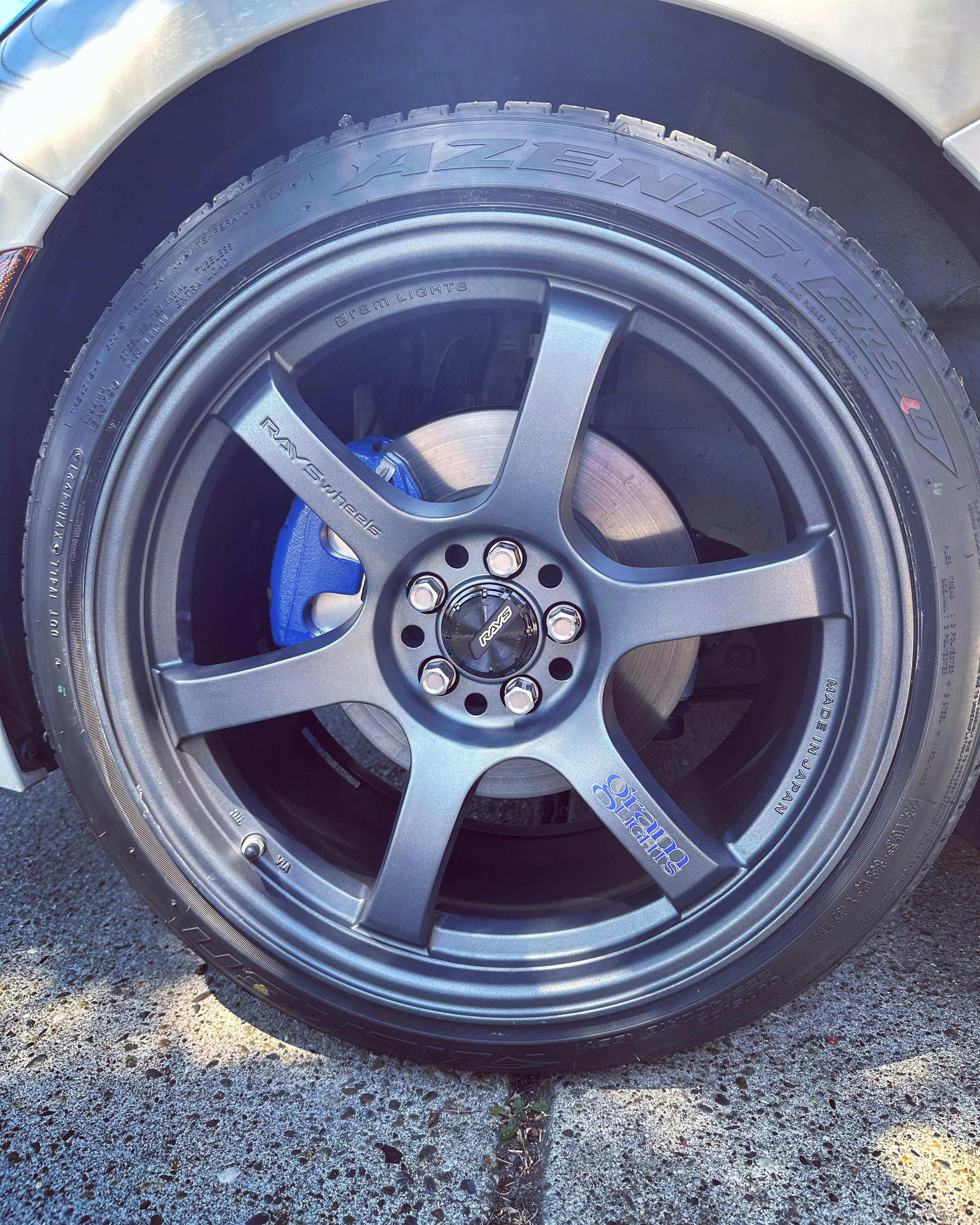 Gram Lights 57CR / 57DR Center Cap Black Chrome Base w/ Black Accent