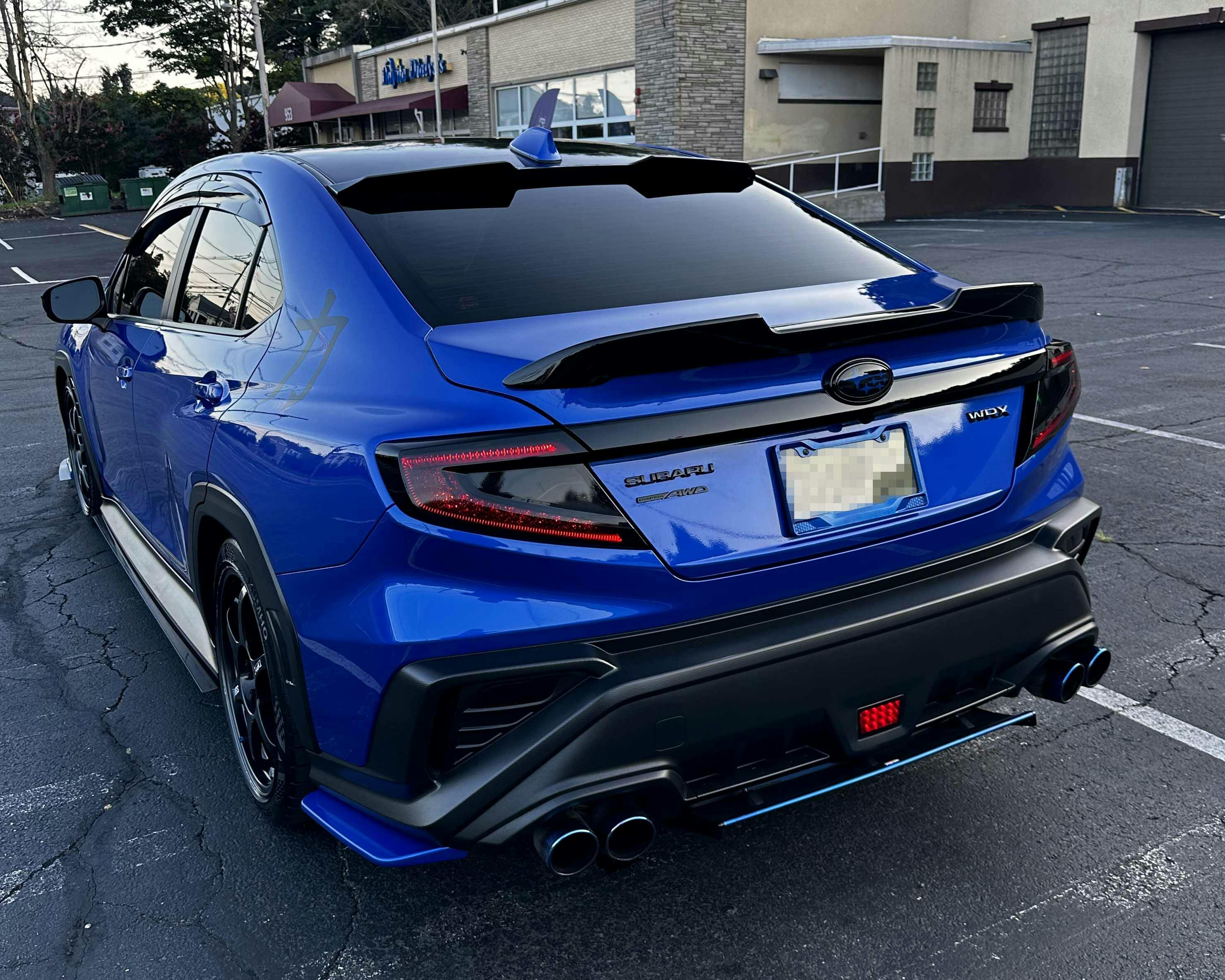 Molded Innovations V Style FRP Trunk Spoiler 2022-2024 WRX - Subimods.com