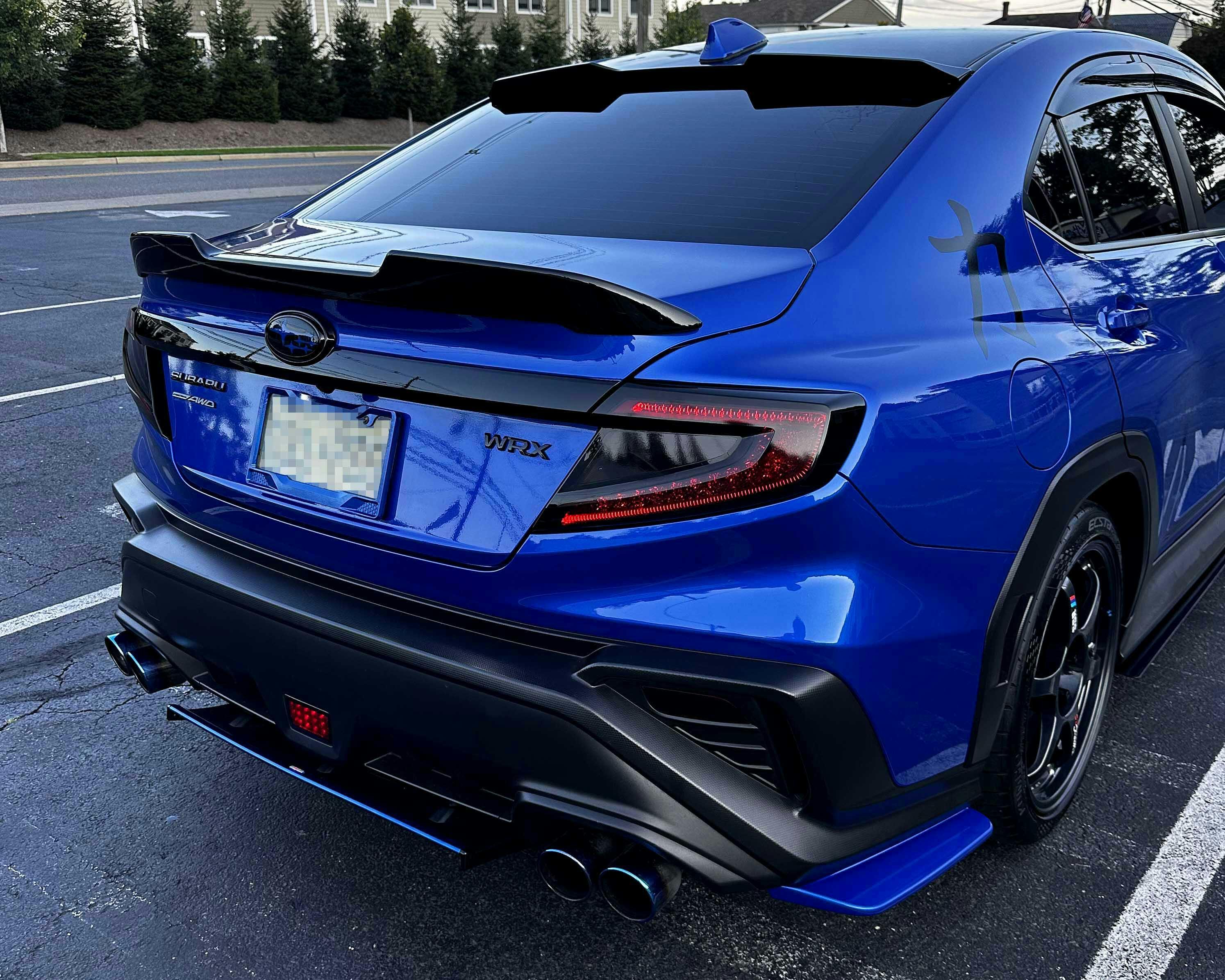 Driven Media Tail Light Turn Signal Overlay 2022-2023 WRX - Subimods.com