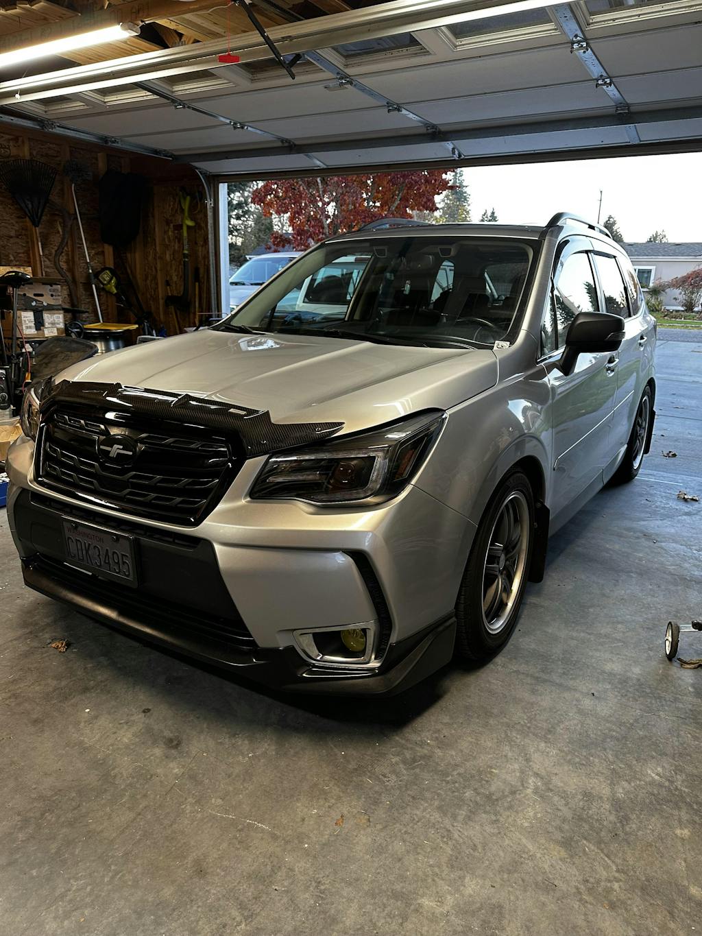 Compressive Tuning XTi Carbon Fiber Hood Deflector 20142018 Forester