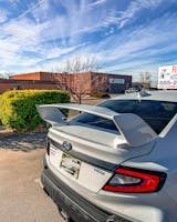 Subaru JDM STI Trunk Spoiler Unpainted w/ Torsion Bars and