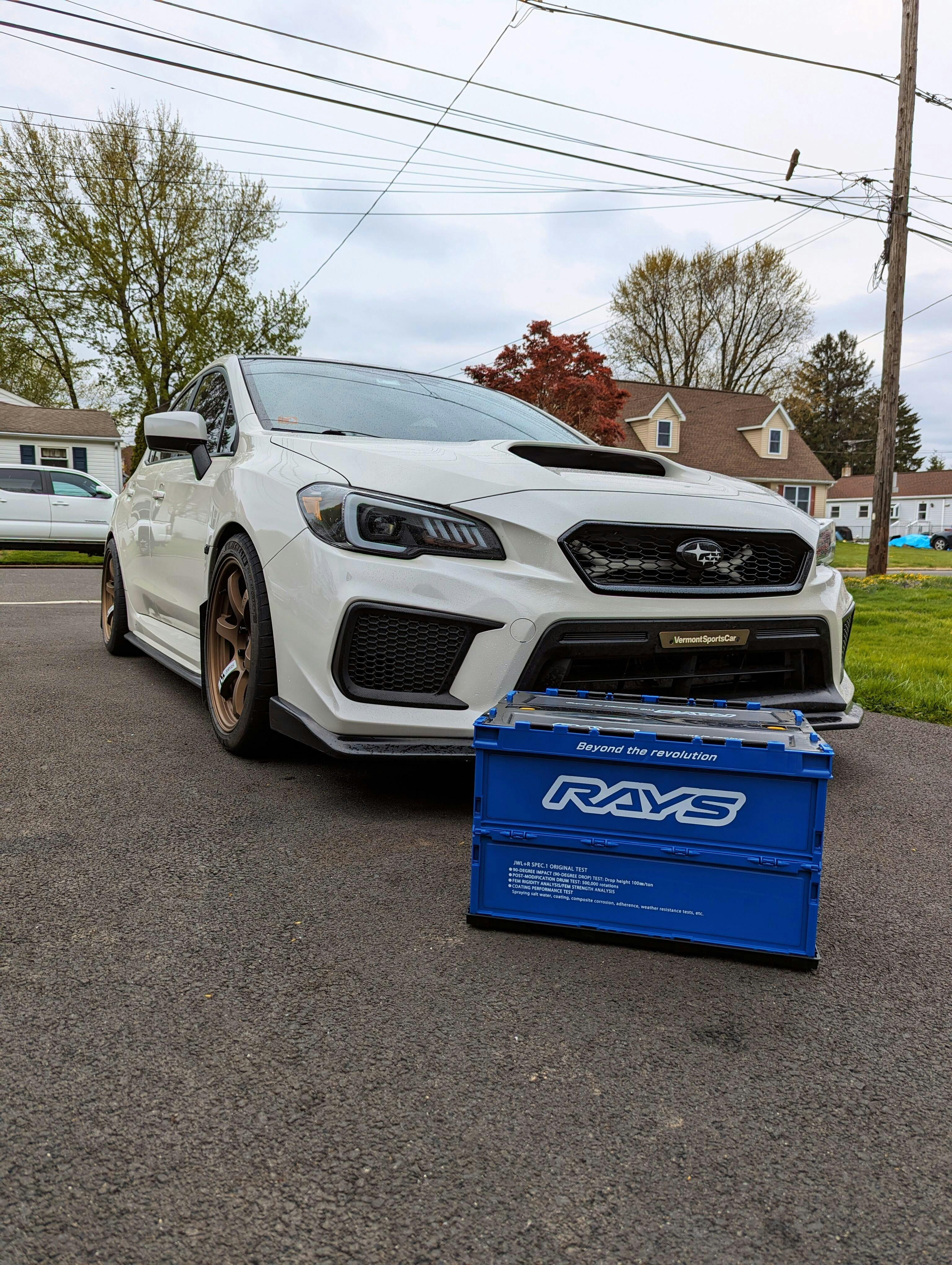 RAYS Collapsable 50L Container Box for Subaru WRX STI — Subimods.com