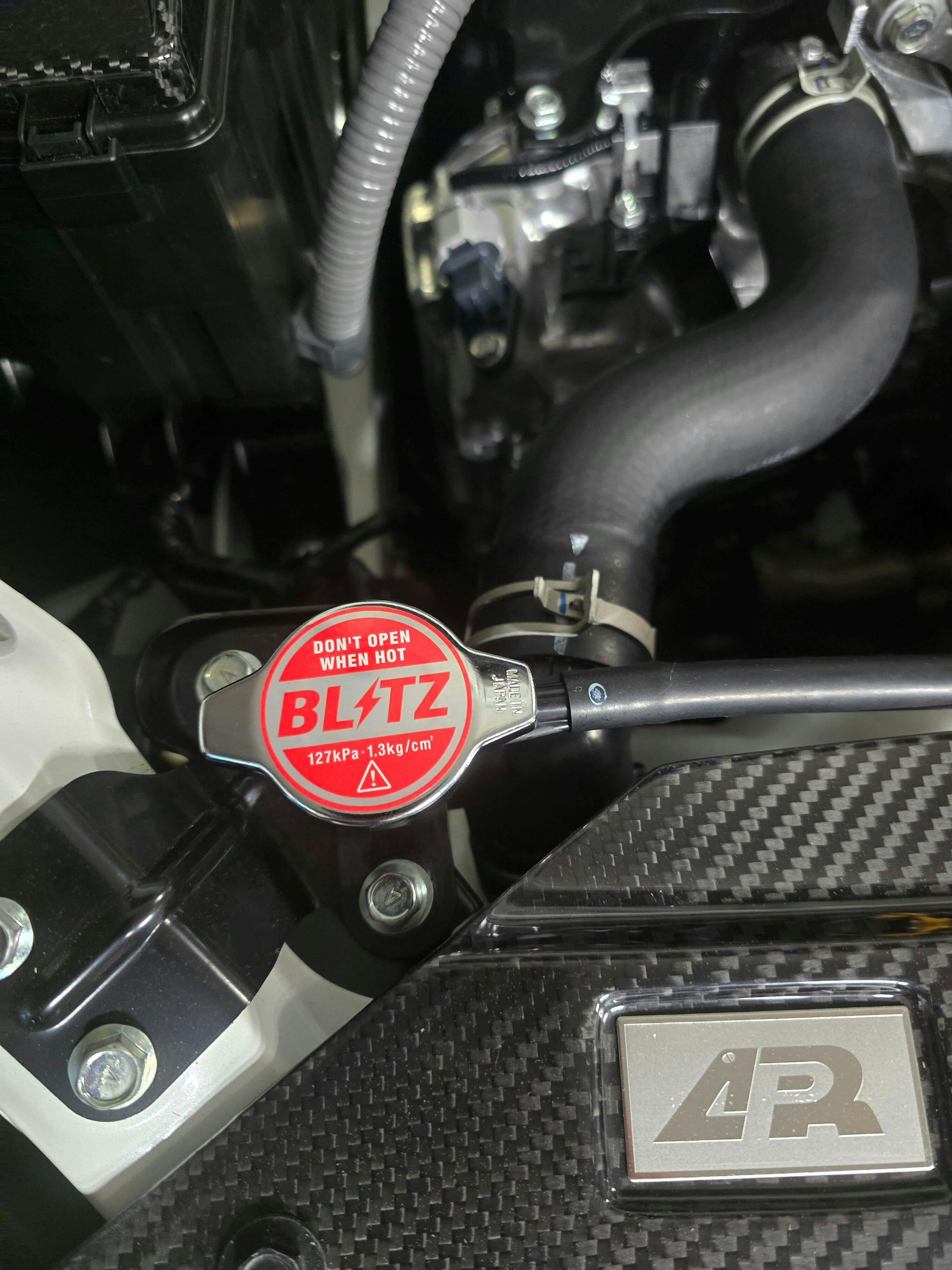 Blitz Racing Radiator Cap Red 1.3 Bar for BRZ / GR86 2013
