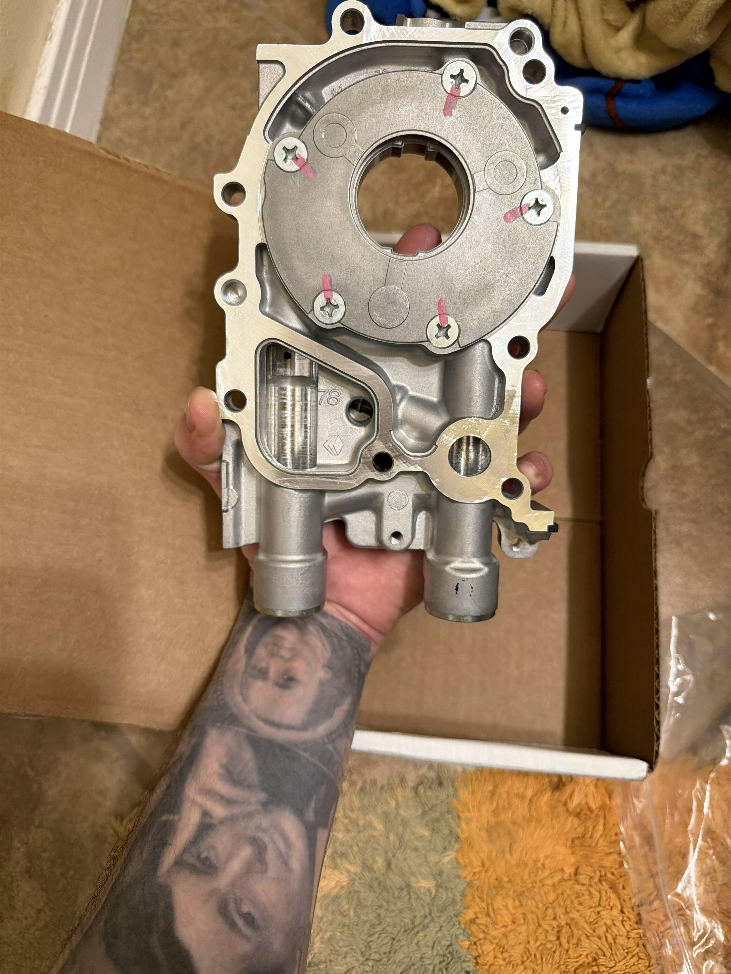 IAG Stage 2 CNC Ported 11mm Oil Pump for WRX STI 2002-21