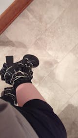 Cheese Mango Cream Crepe Snow Boots