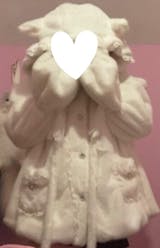 Serendipity Silver Snowflake Angel Wings White Coat