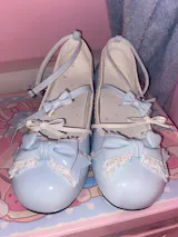 Biscuit Cookie Lolita Milk Party Low Heels Mary Jane Shoes