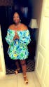 Off Shoulder Bubble Dress