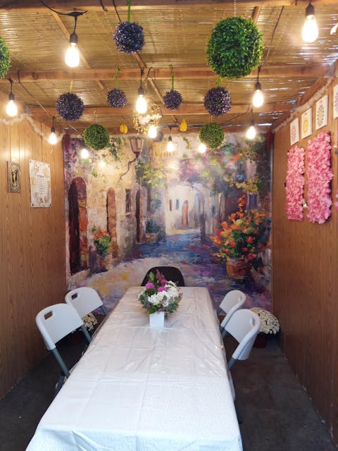 Painted Alley Sukkah Mural