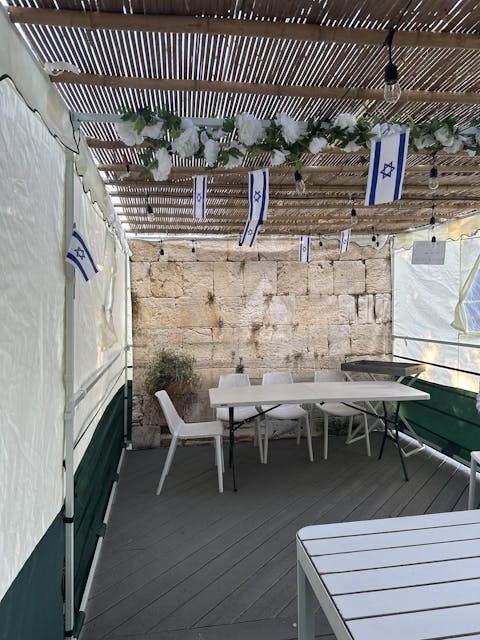 Kosel Experience Sukkah Mural