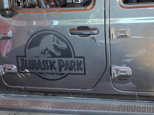 Custom Jurassic Park Vehicle Decal