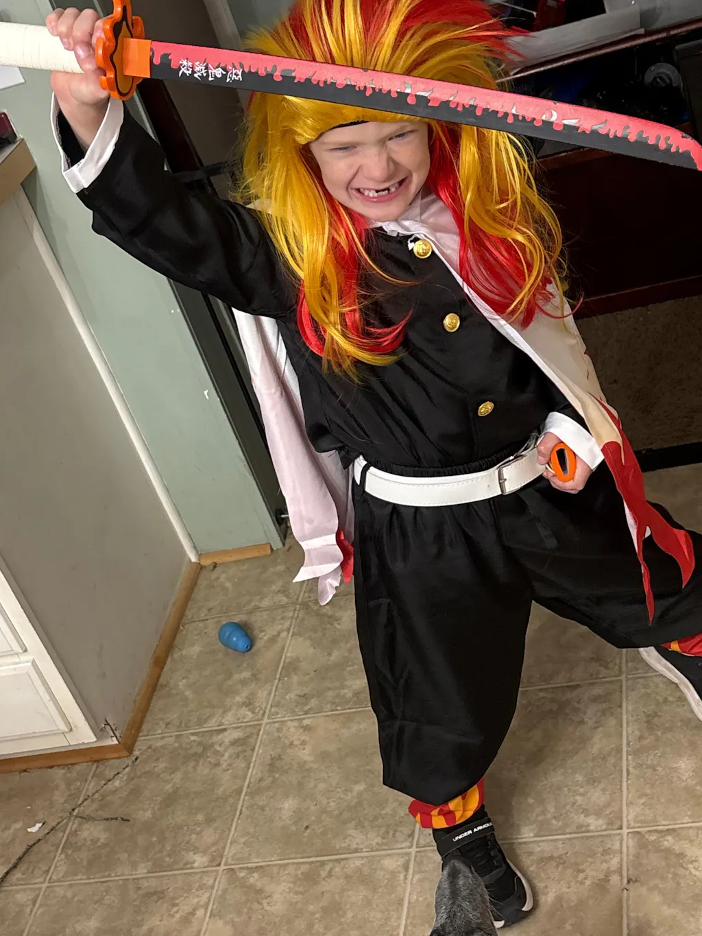 Brown, Kid130CM Anime Demon Slayers Kimetsu Geen Yaiba Cosplay Kostuum Mitsuri Kanroji Kimono Uniform Saias Halloween Kleding~p144194812 Brown, Kid130CM Anime Demon Slayers Kimetsu Geen Yaiba Cosplay Kostuum Mitsuri Kanroji Kimono Uniform Saias Halloween Kleding~p144194812