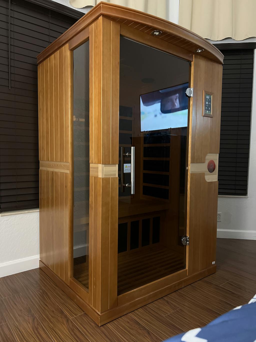 Dynamic Saunas Venice 2Person Low EMF Far Infrared Sauna Sun Valley