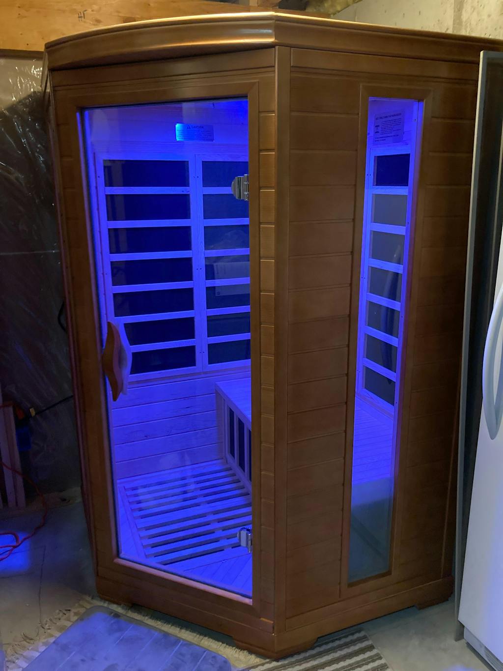 Dynamic Heming 2 Person Far Infrared Sauna - Corner Unit